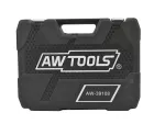 AWTOOLS ZESTAW KLUCZY  108el 1/2" / 1/4" BLACK LINE