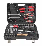 AWTOOLS ZESTAW KLUCZY  122el 1/2" / 1/4" BLACK LINE