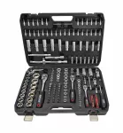 AWTOOLS ZESTAW KLUCZY  173el  1/2"/3/8"/1/4" BLACK LINE