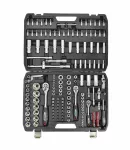 AWTOOLS ZESTAW KLUCZY  173el  1/2"/3/8"/1/4" BLACK LINE