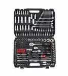 AWTOOLS ZESTAW KLUCZY  216el  1/2"/3/8"/1/4" BLACK LINE