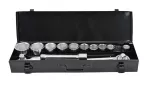 AWTOOLS ZESTAW KLUCZY 14el. 3/4" WALIZKAMETALOWA