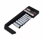 AWTOOLS ZESTAW NASADEK DŁUGICH 1/4" 8cz.BL
