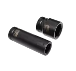 AWTOOLS ZESTAW NASADEK UDAROWYCH 1/2" 40cz. KRÓTKIE I DŁUGIE BLACK LINE
