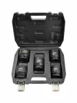AWTOOLS ZESTAW NASADEK UDAROWYCH 3/4"  5cz./30-38mm/ KRÓTKIE BLACK LINE