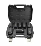 AWTOOLS ZESTAW NASADEK UDAROWYCH 3/4"  8cz./24-38mm/ DŁUGIE BLACK LINE