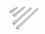 AWTOOLS ZESTAW PRZEDŁUŻEK 1/2" 4cz. 75mm, 125mm, 200mm, 250mm BLACK LINE