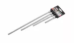 AWTOOLS ZESTAW PRZEDŁUŻEK 1/4" 4cz. 75mm, 150mm, 225mm, 300mm. BLACK LINE