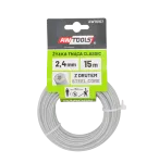 AWTOOLS ŻYŁKA TNĄCA CLASSIC  2,7x15m/ OKRĄGŁA Z RDZENIEM