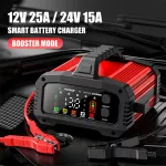EM PROSTOWNIK FOXSUR 12V&24V 25A LCD