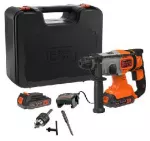 BLACK+DECKER MŁOTOWIERTARKA  18V BCD900E2K 1,2J 2x2,5Ah +UCHWYT