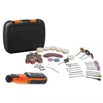 BLACK+DECKER SZLIFIERKA MULTI. 8V +52 ACC BCRT8IK
