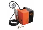 BLACK+DECKER KOMPRESOR BEZOLEJOWY BD195 CUBO + ACC 1,5HP/8BAR 3400obr/min. 180l/min. PISTOLET+3 KOŃCÓWKI+WĄŻ 3m.........