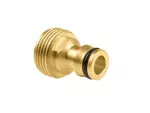 CELLFAST PRZYŁĄCZE NA KRAN 3/4"MOSIĘŻNE GW.ZEW. KARTA /BRASS