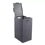 CURVER KOSZ NA BIELIZNĘ KAYA 60L CIEMNOSZARY