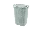 CURVER KOSZ NA BIELIZNĘ KNIT 57L   /SZAROBŁĘKITNY….....