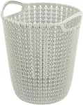 CURVER KOSZ NA PAPIER KNIT 7L  /KREMOWY