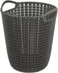 CURVER KOSZ NA PAPIER KNIT 7L/BRĄZOWOSZARY...............