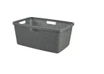 CURVER KOSZ NA PRANIE JUTE 46L   /CIEMNY