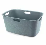 CURVER KOSZ NA PRANIE TURKUSOWY SOFTEX 45L