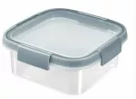 CURVER POJEMNIK NA ŻYWNOŚĆ KWADRATOWY SMART FRESH 0,9L/TRANSPARENTNY/SZAROBŁĘKITNY