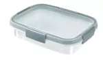 CURVER POJEMNIK NA ŻYWNOŚĆ PROSTOKĄTNYSMART FRESH 3,5L/TRANSPARENTNY/ SZAROBŁĘKITNY