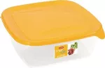 CURVER POJEMNIK NA ŻYWNOŚĆ"FRESH&GO"0,8L/ŻÓŁTY/TRANSPARENTNY