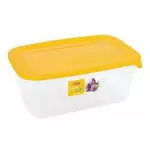 CURVER ZESTAW POJEMNIKÓW FRESH&GO 3szt 0,5/1/2L ŻÓŁTY