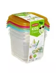 CURVER ZESTAW POJEMNIKÓW FRESH&GO 4szt. 0,45L
