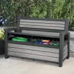 KETER ŁAWKA DECO GARDEN BENCH 227 L STORM GREY