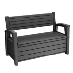 KETER ŁAWKA ZE SKRZYNIĄ HUDSON BENCH ANTRACYT