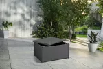 KETER STOLIK SKRZYNIA OGRODOWA 2w1 ARICA GRAFIT