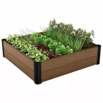 KETER WARZYWNIAK PODWYŻSZONY BRĄZ Maple Square 106 x 106 x 32cm