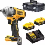 DEWALT KLUCZ UDAROWY 1/2" 18V DCF892P2T 812Nm 2x5,0Ah 4-BIEGI ZAPADKA TSTAK
