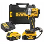 DEWALT KLUCZ UDAROWY 1/2" 18V DCF921P2T 406Nm 2x5,0Ah PIERŚCIEŃ LANYARD READY TSTAK