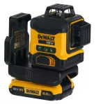 DEWALT LASER PŁASZCZYZNOWY 18V DCLE34031D1 40m 3x360° 1x2,0Ah ZIELONY