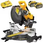 DEWALT PIŁA UKOŚNICA  305mm 2x54V DCS781X2 2x9/3,0Ah FLEXVOLT