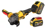 DEWALT SZLIFIERKA KĄTOWA  125mm 18V DCG418SHDX2 2x9/3,0Ah FLEXVOLT BL WŁ. ŁOPATKOWY TSTAK