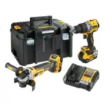 DEWALT ZESTAW COMBO 18V DCK2026P2T (DCD805, DCG405) 2x5,0Ah