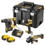 DEWALT ZESTAW COMBO 18V DCK330P2T (DCD800, DCH273, DCG405) 2x5,0Ah TSTAK