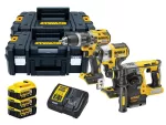 DEWALT ZESTAW COMBO 18V DCK368P3T (DCD796 + DCF887 + DCH273) 3x5,0Ah 2xTSTAK