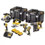 DEWALT ZESTAW COMBO 18V DCK755P3T (DCD796, DCF887, DCS570, DCS334, DCS355, DCH273, DCG405) 3x5,0Ah 3x TSTAK