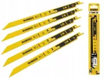 DEWALT BRZESZCZOT DO PIŁY SZABLASTEJ 230x1,4-1,8mm /5szt. ŁAMANY 2w1 METAL