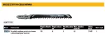 DEWALT BRZESZCZOT DO WYRZYNARKI 100x4mm T144DP DREWNO /5szt. /POGRUBIONY ...