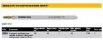 DEWALT BRZESZCZOT DO WYRZYNARKI 180x2mm T718BF PŁYTY WARSTWOWE /5szt.