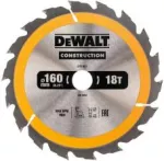 DEWALT PIŁA TARCZOWA 160x20mmx18z