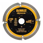 DEWALT PIŁA TARCZOWA 190x30mmx4z Fibre Cement ...
