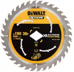 DEWALT PIŁA TARCZOWA 190x36z OTW. ROMB DO DCS577