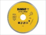 DEWALT TARCZA DIAMENTOWA PEŁNA 110mmx20mm DO DWC410