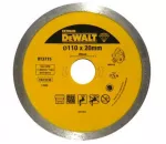 DEWALT TARCZA DIAMENTOWA PEŁNA 110mmx20mm DO DWC410
